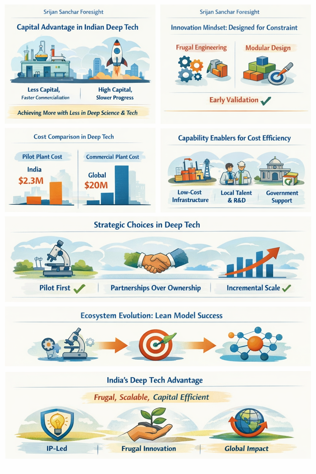 Indian  Deep tech Research Commercialization Most  Frugal  In the world 